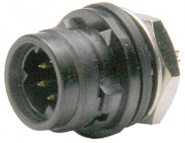 HR30-6R-3P(71), Device connector 3-pin Poles 3 5 A 100 VAC / 140 VDC, Hirose