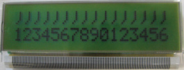 DEM 16224 SYH, ЖК-точечная матрица 5.55 mm 2 x 16, Display Elektronik