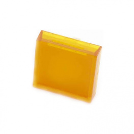 61-9351.4, Линза для кнопки; 22мм; 61; Цвет: желтый прозрачный; 20x20мм, EAO