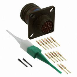 D38999/20WB35PN, Appliance plug with flange 11-35 13P, Amphenol