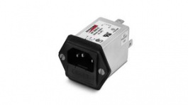 AF-B06-S, IEC Inlet Single Phase EMI Filter 250VAC 6A, Ohmite