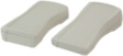 BS802 F-7035 Hand casing light grey 210 x 98 x 35 mm ABS