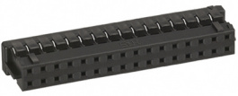 DF11-32DS-2C, Вилка; провод-плата; "мама"; DF11; 2мм; PIN: 32; без контактов, Hirose