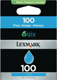 14N0900E, Ink 100 cyan, Lexmark