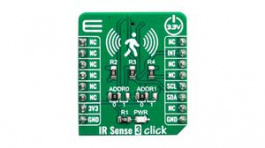 MIKROE-3607, IR Sense 3 Click Pyroelectric Sensor Development Board 3.3V, MikroElektronika