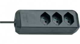 1157602, Eco-Line Power Strip, 2 m, Black, Brennenstuhl