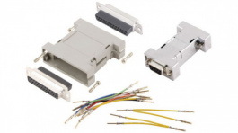 GA2525FFLGK-RC, D-Sub Gender Changer 25P, MH Connectors