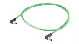 6ES7194-2LH10-0AB0, Bus Cable, 2x M8 Plugs, 4-Pin, for ET 200 AL, 1m, Siemens