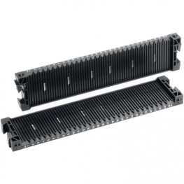 63.3510.000.992, Single-sided slotted wall with slot stop, WEZ