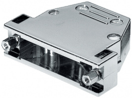 CTLM15RUN4, D-Sub metallized hood Poles 15, Deltron swiss