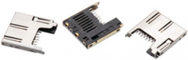 693071010811, SMT Micro-SD Card Connector, Push / Push, 8 Positions, WR-CRD, WURTH Elektronik
