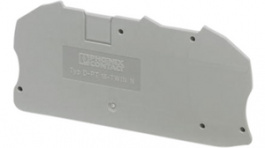 3208799, End plate, grey, Phoenix Contact