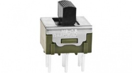 MS23BNW03, Переключатель: движковый; Пол: 3; DP3T; 3A/250ВAC; ON-OFF-ON, NKK Switches (NIKKAI, Nihon)