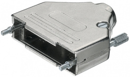 DVM25UN4-OS-Metal Cap, D-Sub metal hood Poles 25, Deltron swiss