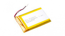 MIKROE-1120, Lithium Polymer Battery 3.7V 2Ah, MikroElektronika