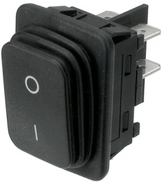 1934.3114, Rocker switch 2P 10 A 250 VAC, Marquardt