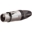 NC3FXX-EMC Вилка; XLR; "мама"; PIN:3; прямой; экранированный; на провод; пайка