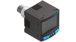 SPAN-B-B2R-R18M-PN-L1+2.5S, Piezoresistive Pressure Sensor, R1/8", -1 ... 1 bar, IP40, Festo