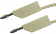 MLN 100/2.5 WEI / WHITE Test lead diam. 4 mm White 100 cm 2.5 mm2 CAT I