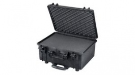 RND 600-00277, Watertight Case, 34.3l, 502x422x267mm, Polypropylene, Black, RND Lab