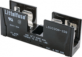 FBDIN1, DIN Rail adapter for fuse holder, Littelfuse