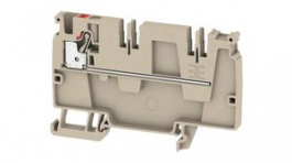 2428930000, Terminal Block, Push-In, 1 Poles, 32A, 4mm2, Dark Beige, Weidmuller