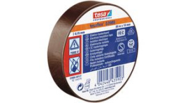 53988-00121-00, Soft PVC Insulation Tape Brown 19mm x 20m, Tesa