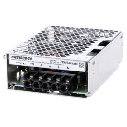 RWS-150B-24, DC power supply 155 W 24 VDC, 6.5 A, TDK-Lambda