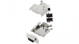 D45ZK09-HDS15-K, D-Sub HD connector kit 15P, Encitech Connectors