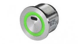 3-131-913, Touchless Pushbutton Switch, Vandal Proof 100 mA 42 VAC/60 VDC 1NO IP67/IK09, Schurter