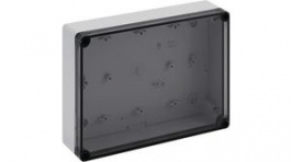 11101101, Plastic Enclosure Without Knockouts, 254 x 180 x 63 mm, Polystyrene, IP66, Grey, Spelsberg
