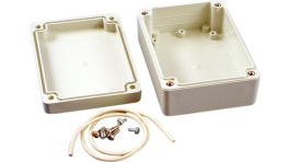 RP1080, Plastic enclosure, grey, 105 x 75 x 40 mm, Polycarbonate, Hammond