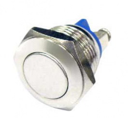 RND 210-00388, Anti-Vandal Push-Button Switch, 19 mm, IP65, RND Components