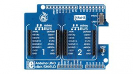 MIKROE-1581, Arduino Uno Click Shield 5V, MikroElektronika