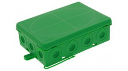 KA 016 GN, Junction Box 86x125x41mm Polyethylene (PE)/Polypropylene (PP) IP55 Green, WISKA LTD