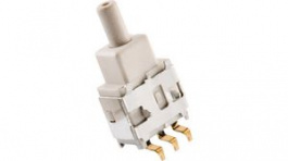 465031712505, Pushbutton Switch 1CO ON-ON White, WURTH Elektronik