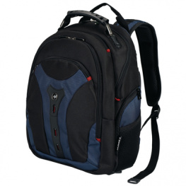 600625, Notebook rucksack, Pegasus mini 39.6 cm (15.6") Black/blue, Wenger