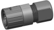 C091 31G005 109 5 U Circular Connector with Ring Nut, Receptacle / Socket 5 Contacts, 7A, 100V, IP68