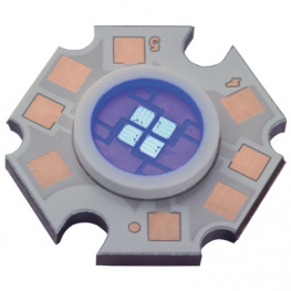 ACL01-SC-BBBB-E10-C01-L-L000, Power LED on circuit board 10 W blue, Excelitas