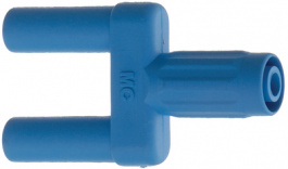 XVBB-4/19 RED, Shorting plug diam. 4 mm Red CAT II, Staubli (former Multi-Contact )