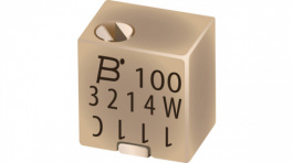 3214W-1-502E, Потенциометр: монтажный; вертикальный, многооборотный; 5кОм; SMD, Bourns