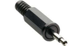 KLS 10 schwarz, Jack Plug Black 2 Poles, Lumberg Connect