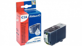 361691, Ink cartridge PGI-5BK black, Pelikan Hardcopy