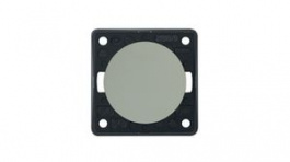 936712528, Wall Push-Button Switch Matte INTEGRO 1x OFF-(ON) Flush Mount 10A 250V Chrome, Berker