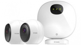 DCS-2802KT-EU, WiFi Battery Camera Kit IP65 White, D-Link