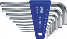 PB 210H-10, Allen Key Set10, PB Swiss Tools