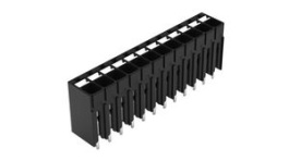 2086-1112, Wire-To-Board Terminal Block, THT, 3.5mm Pitch, Straight, Push-In, 12 Poles, Wago