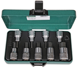 54/9CH, Socket Sets Hex, 1/2", Stahlwille