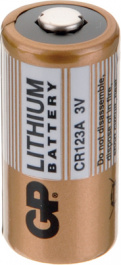 GP CR 123A-U1 / 123A, Photo battery Lithium 3 V, GP Batteries