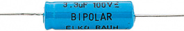 ATBI6,810010030, Capacitor, axial 6.8 uF 100 VDC, Fischer & Tausche